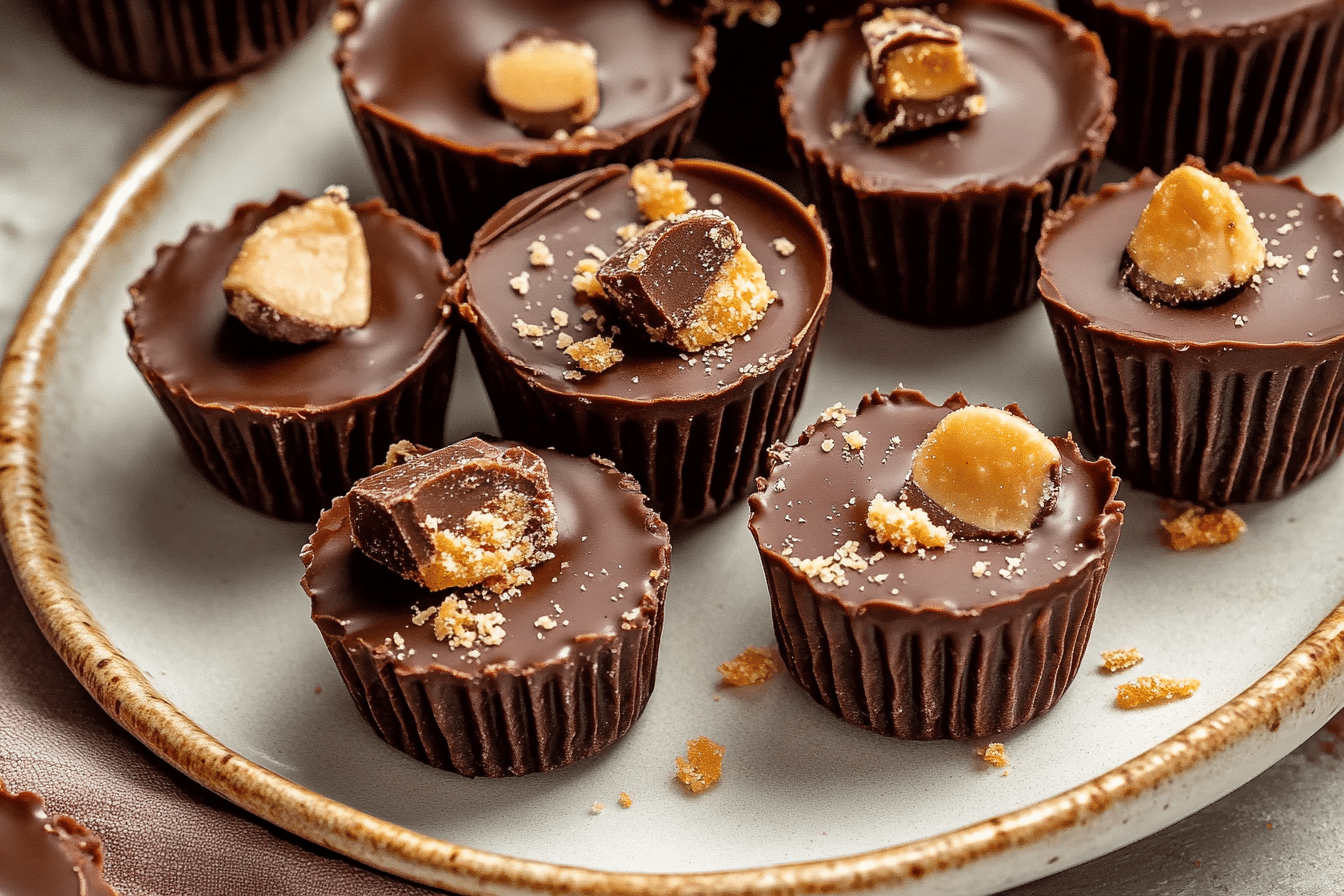 Bite-Sized Twix Cups