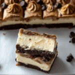 Brown Butter Chocolate Chip Cookie Cheesecake Bars
