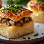 Chicken and Mushroom Vol Au vent Recipe