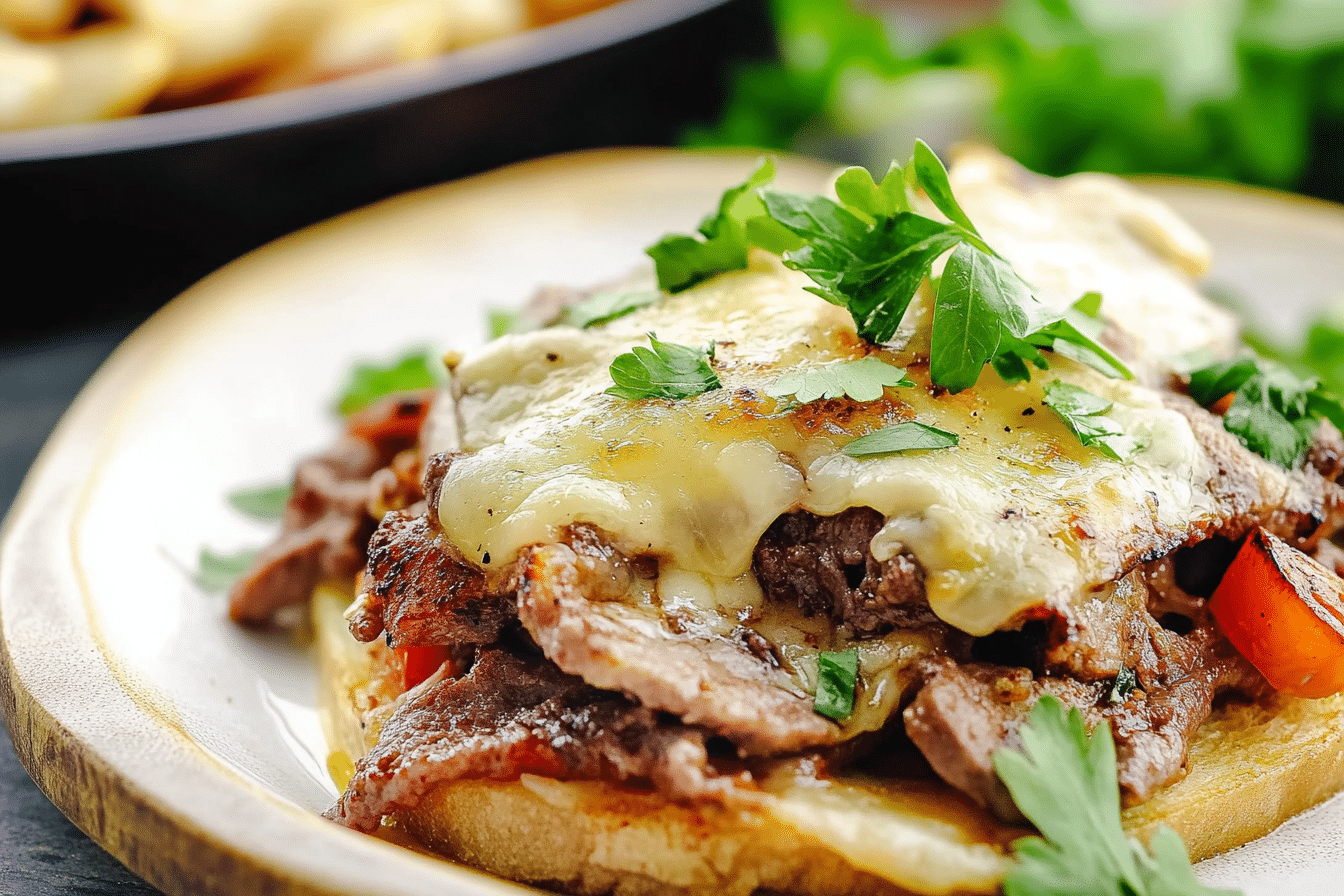 Crock Pot Philly Cheesesteak (Keto)