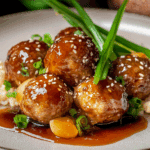 Healthy Teriyaki Meatballs