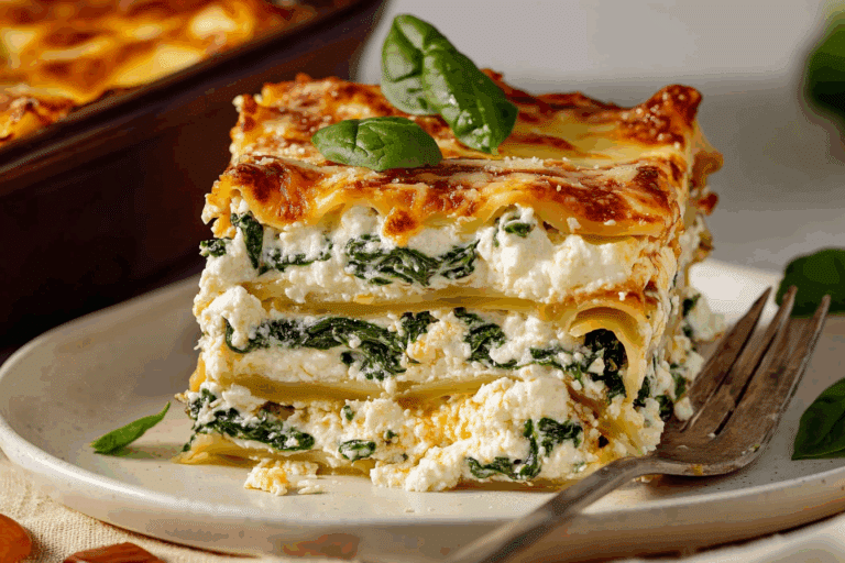 Spinach Ricotta Lasagna