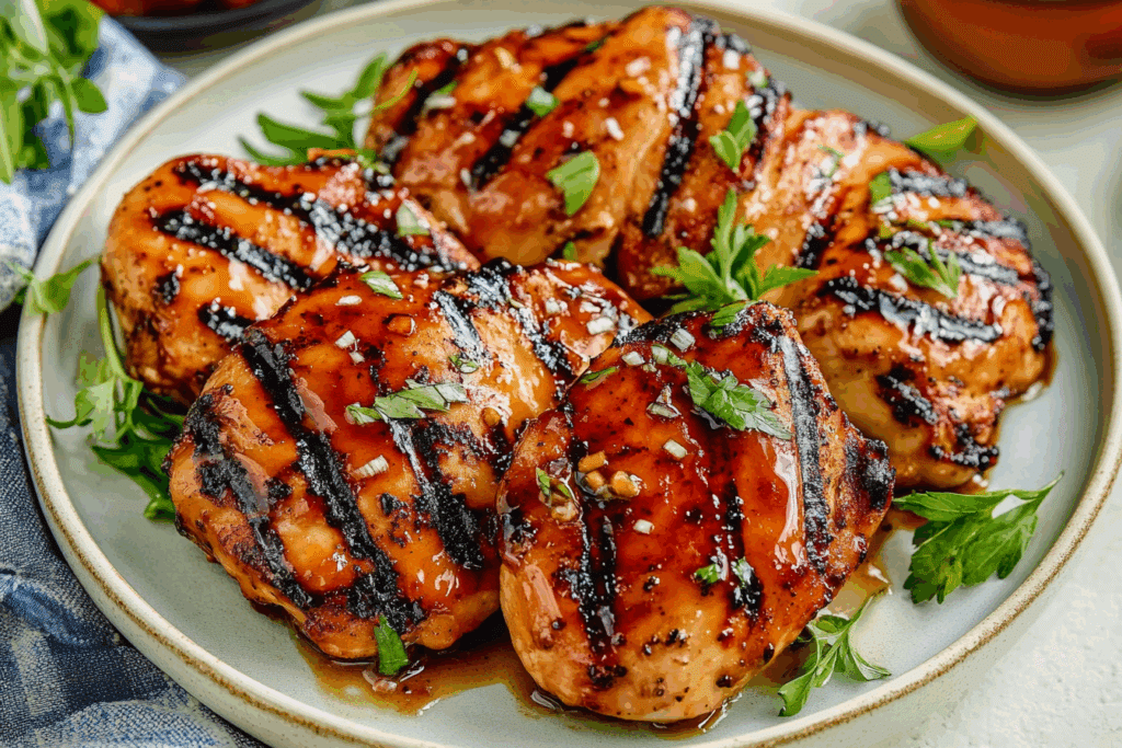 Sweet Chili Glazed Grilled Chicken