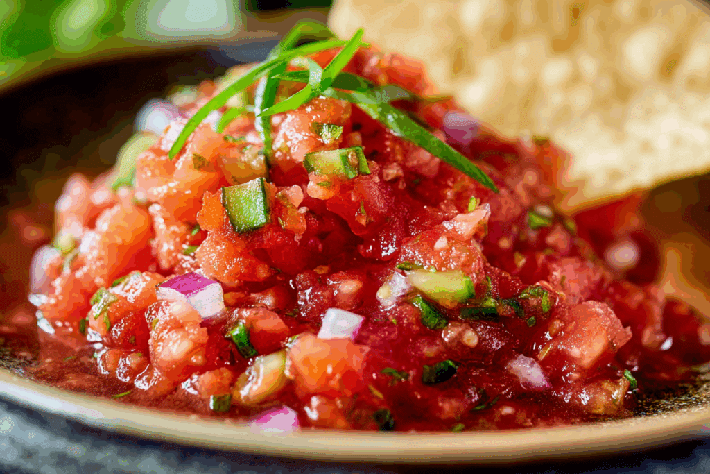 5 Minute Restaurant Style Salsa and How to Host Taco Tuesday