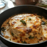 Alfredo Turkey Burger Bake