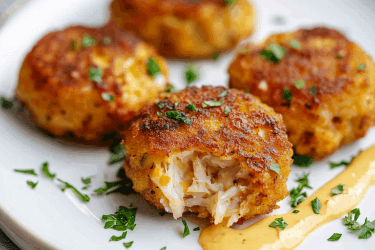 Baked Crab Cakes (minimal filler)