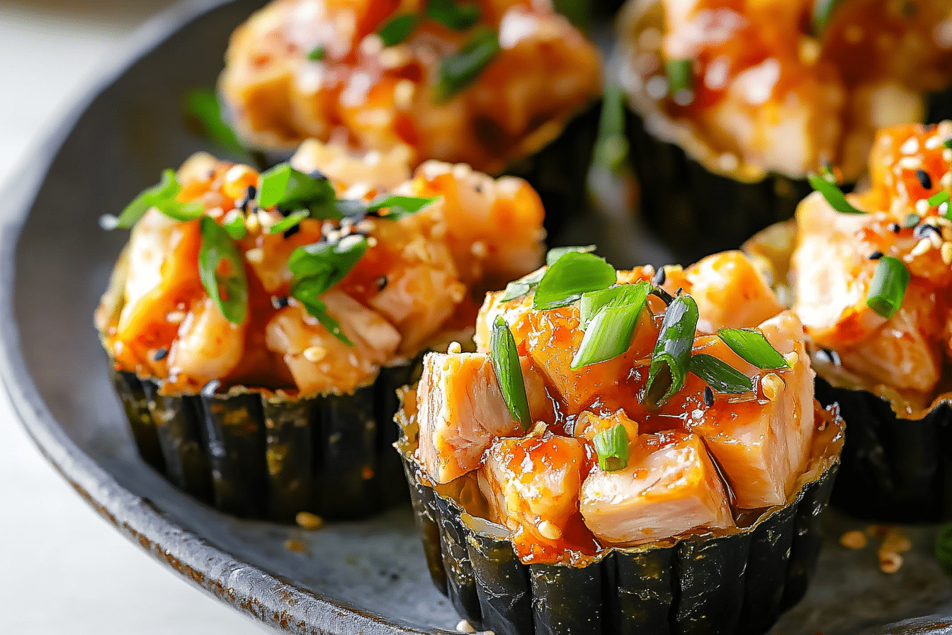 Baked Spicy Tuna Cups