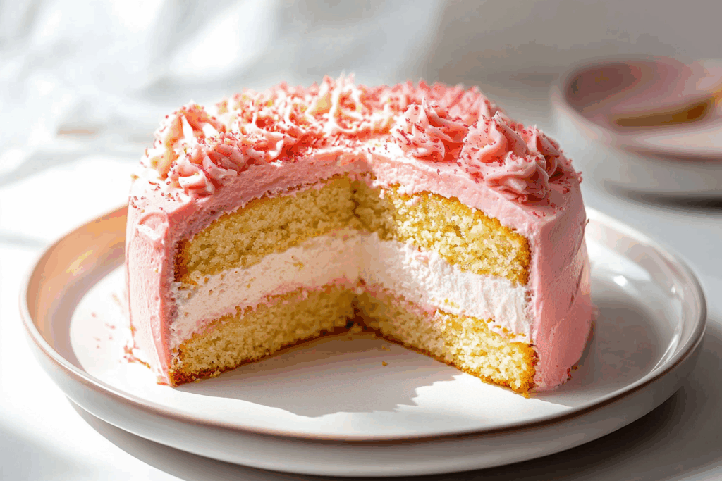 Big Pink Cookie Cake
