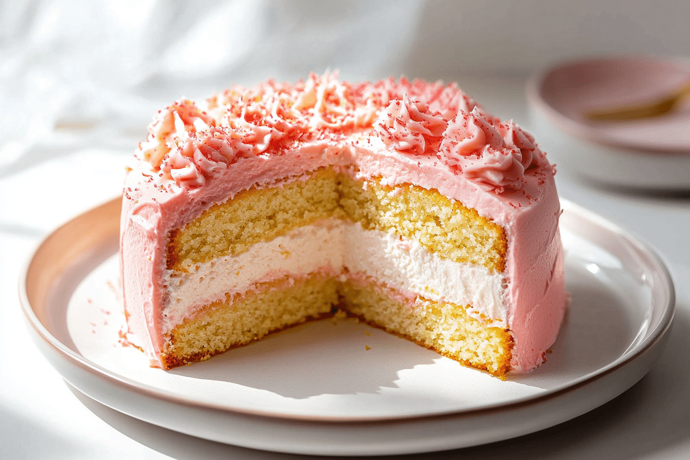 Big Pink Cookie Cake