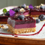 Blueberry Curd Bars