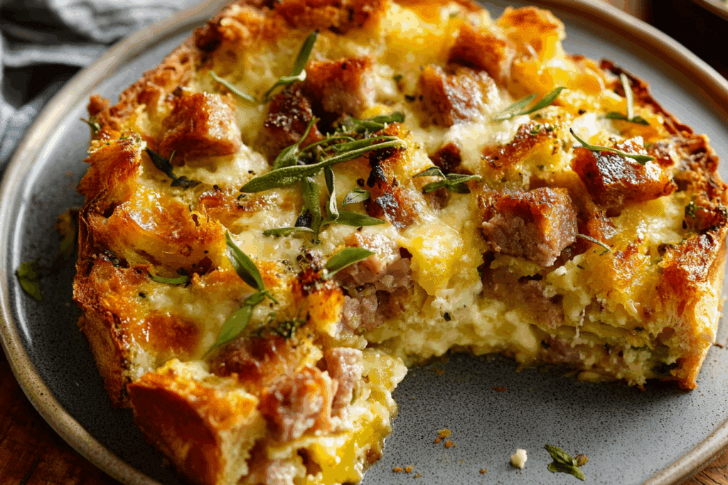 Brioche Brunch Strata Recipe