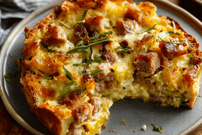 Brioche Brunch Strata Recipe