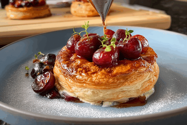 Cherry Cheese Pastry Pie