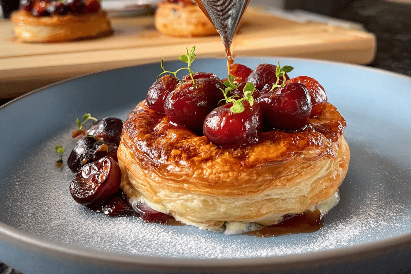 Cherry Cheese Pastry Pie