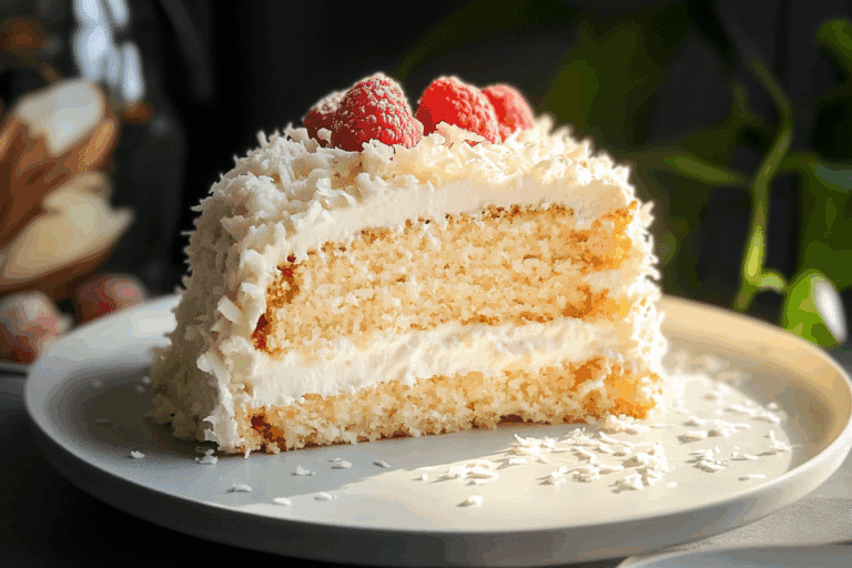 Coconut Raffaello Cake