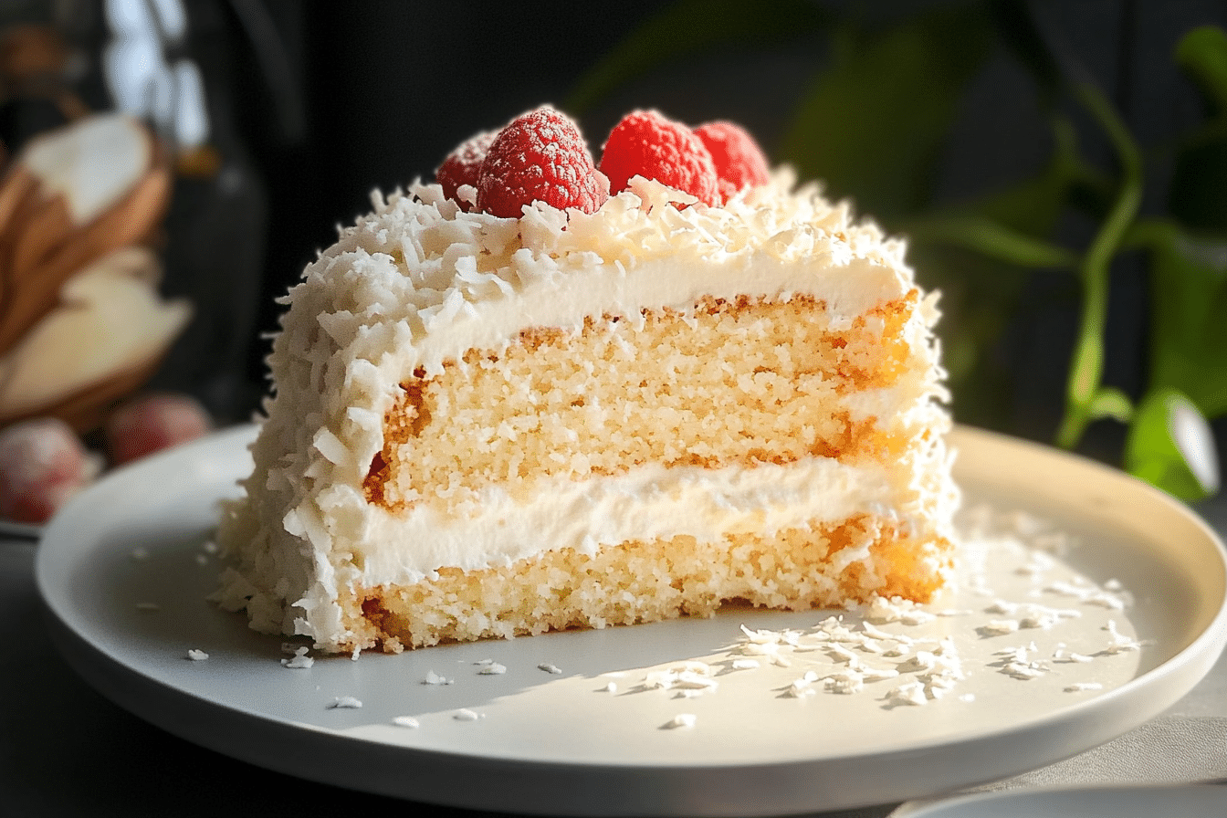 Coconut Raffaello Cake