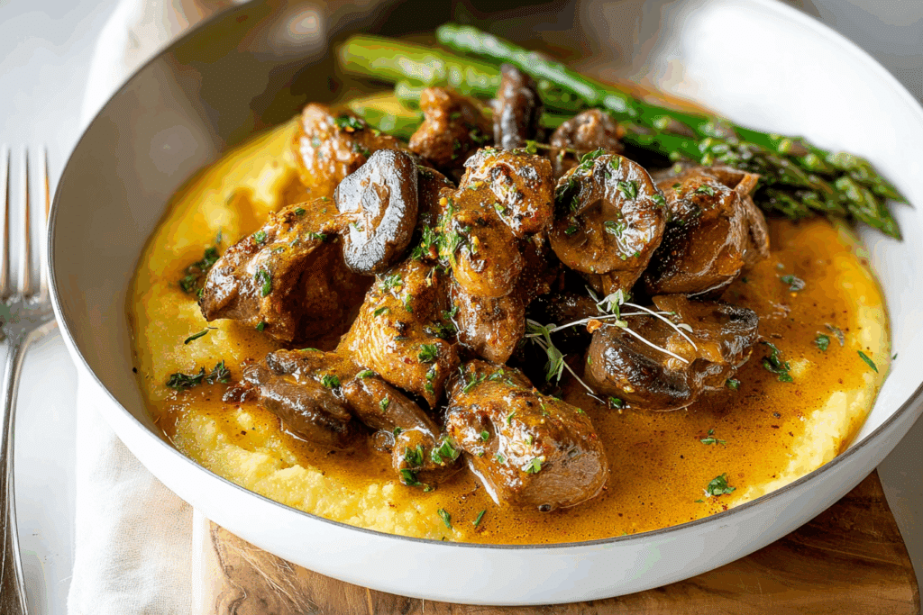 Creamy Chicken Livers