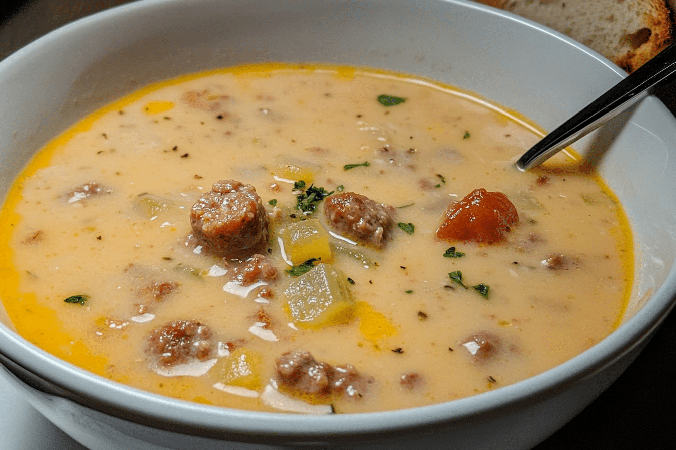 Creamy Italian Sausage Soup
