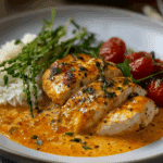 Creamy Red Pesto Chicken