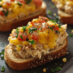 Crispy cheesy creamy Tuna Melt