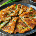 Crispy Korean Spring Onion Pancake (Pajeon)
