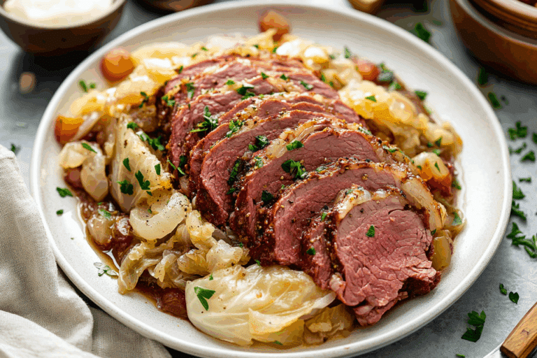 Crockpot Corned Beef And Cabbage