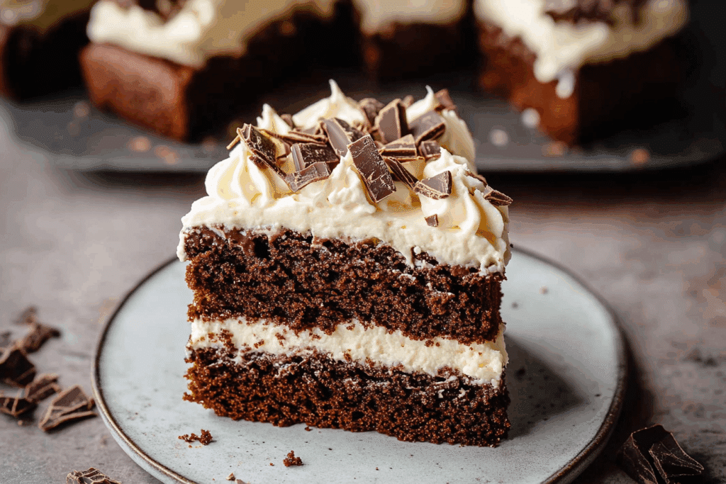 Easy Chocolate Carrot Cake with Cream Cheese Frosting