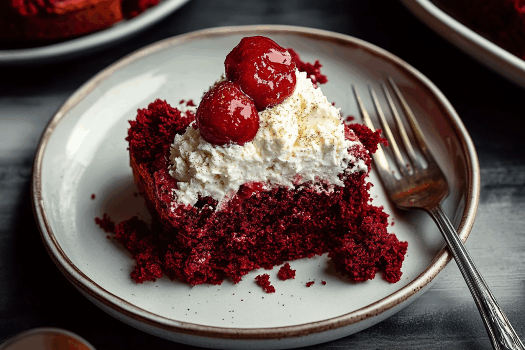 Easy Red Velvet Dump Cake Recipe