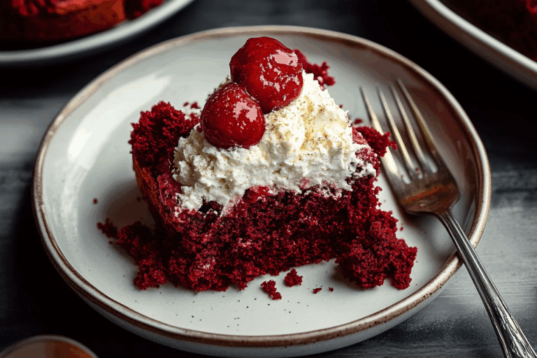 Easy Red Velvet Dump Cake Recipe