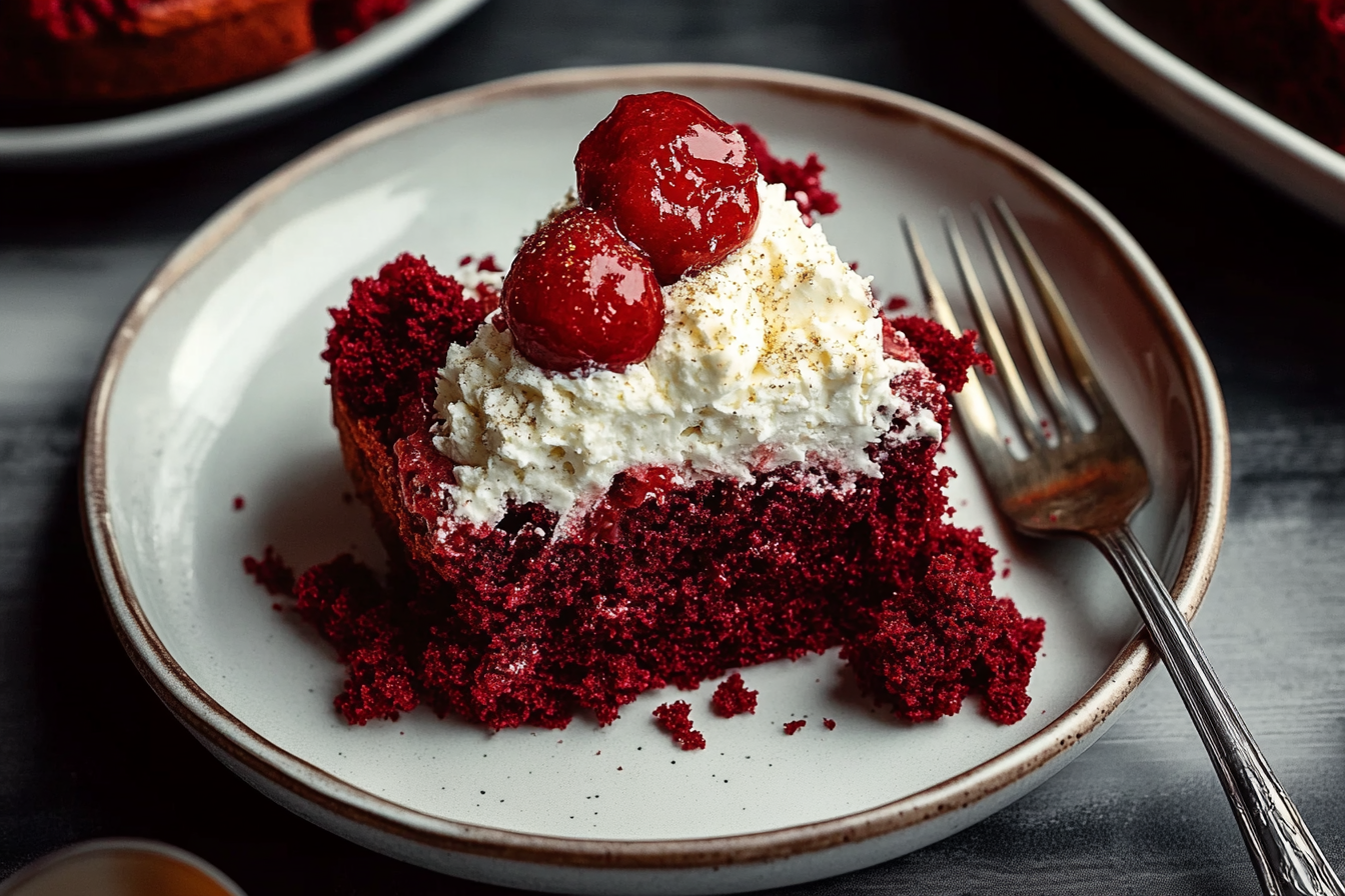 Easy Red Velvet Dump Cake Recipe