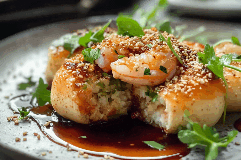 ESAME CRUSTED PRAWN TOAST SLIDERS