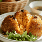 Kimchi Cheese Rice Balls