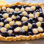 Lemon-blueberry Puff Pastry Tart