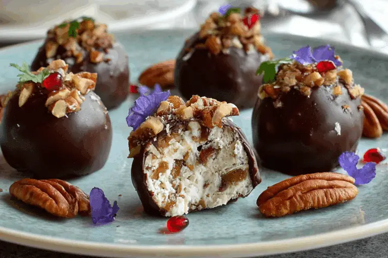 Maple Pecan Truffles