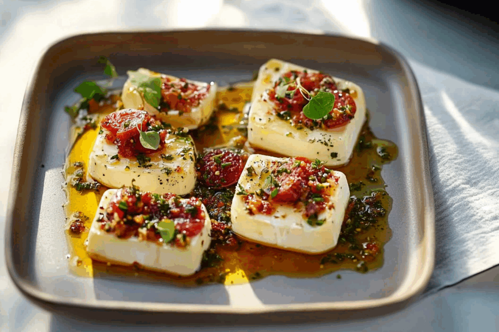 Marinated Cheese