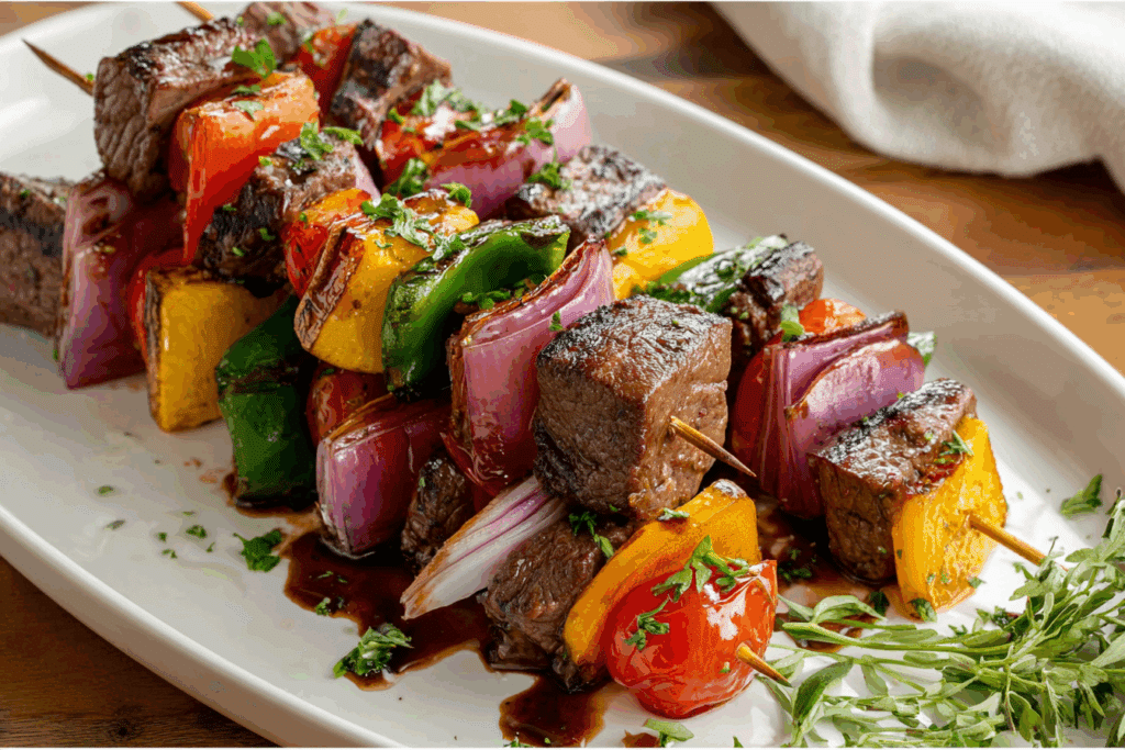 Marinated Steak Kabobs