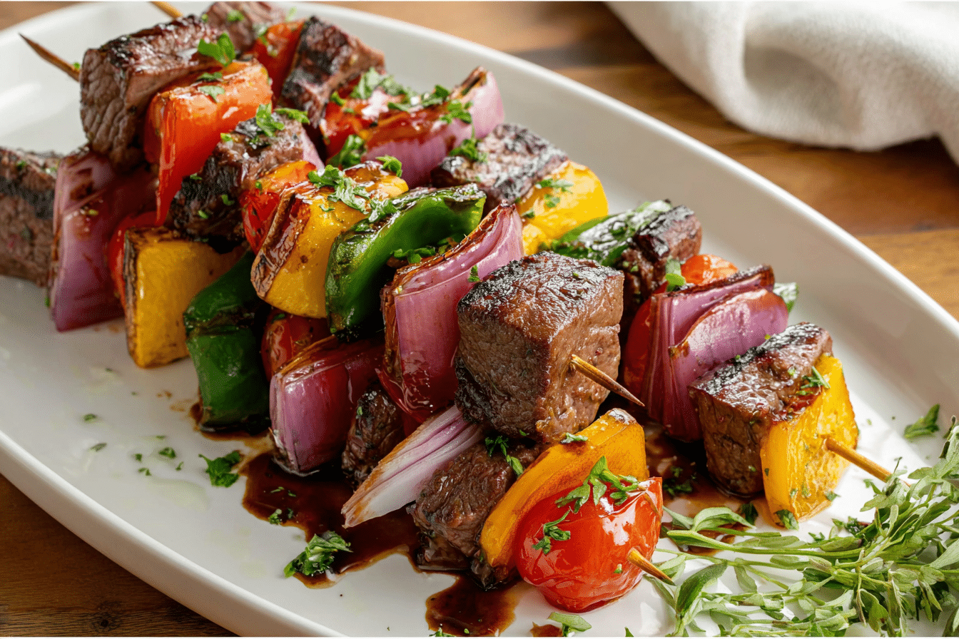 Marinated Steak Kabobs