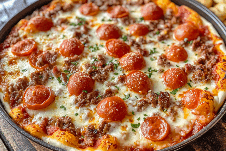 Meat Lover’s Pizza Dip