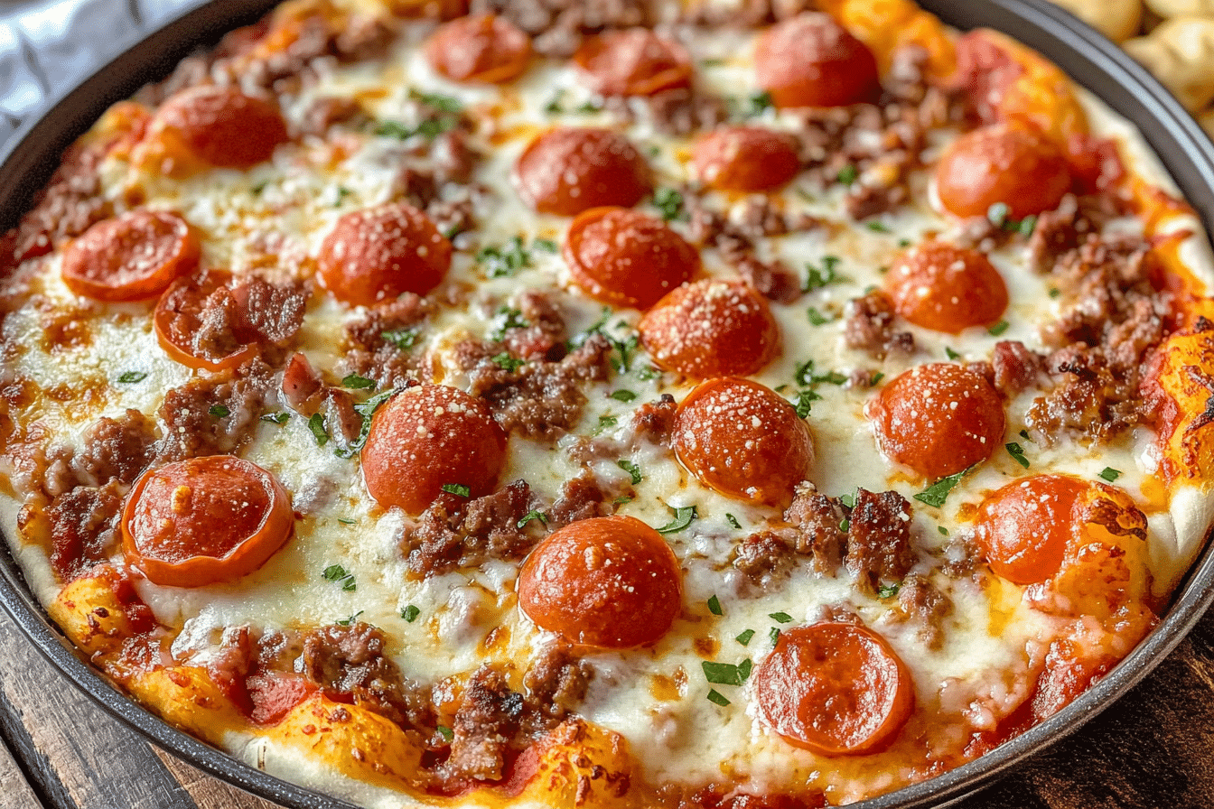 Meat Lover’s Pizza Dip