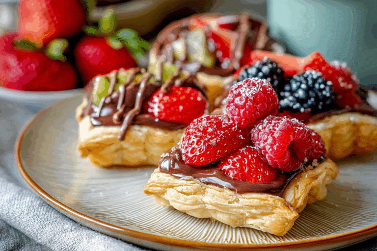 Nutella Fruit Tarts