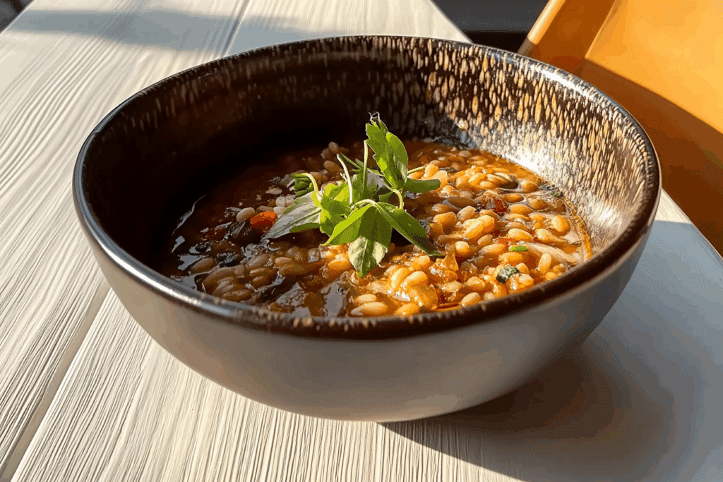 PERSIAN BARLEY & HERB STEWL