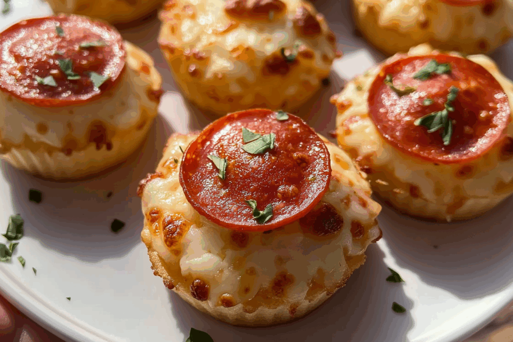 PIZZA CUPCAKES