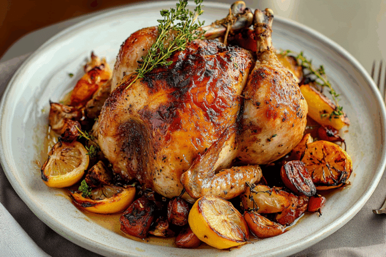 Preserved Lemon Roasted Chicken