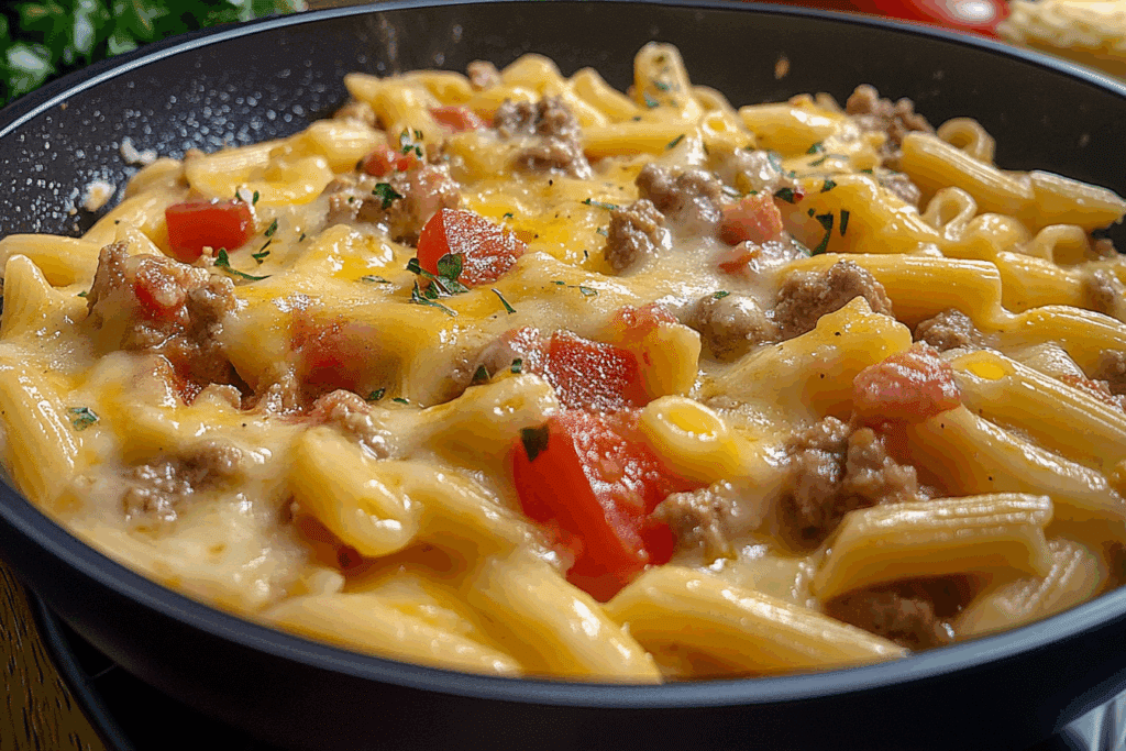 Queso Taco Pasta