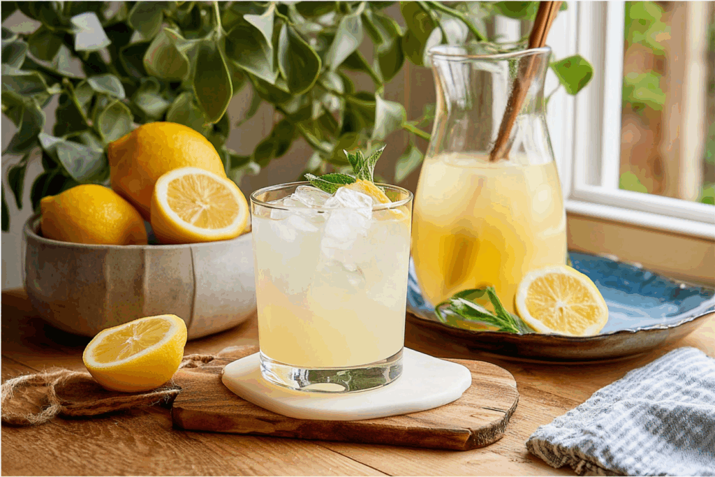 Recipe for Old Fashioned Lemonade
