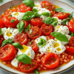Roasted Tomato & Stracciatella Acini di Pepe