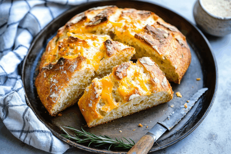 Rosemary Cheddar Irish Soda Bread