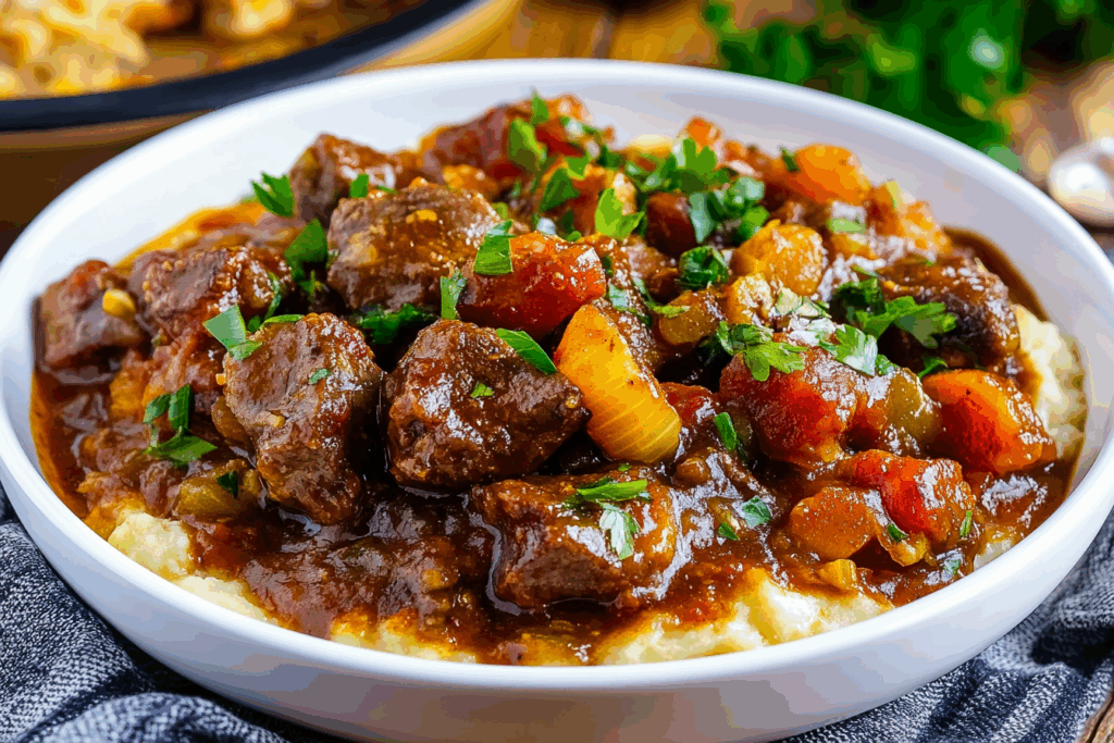 Slow Cooker Grillades
