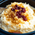 Slow Cooker Rice Pudding