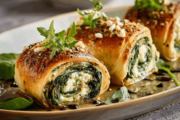 Spinach and Ricotta Rolls